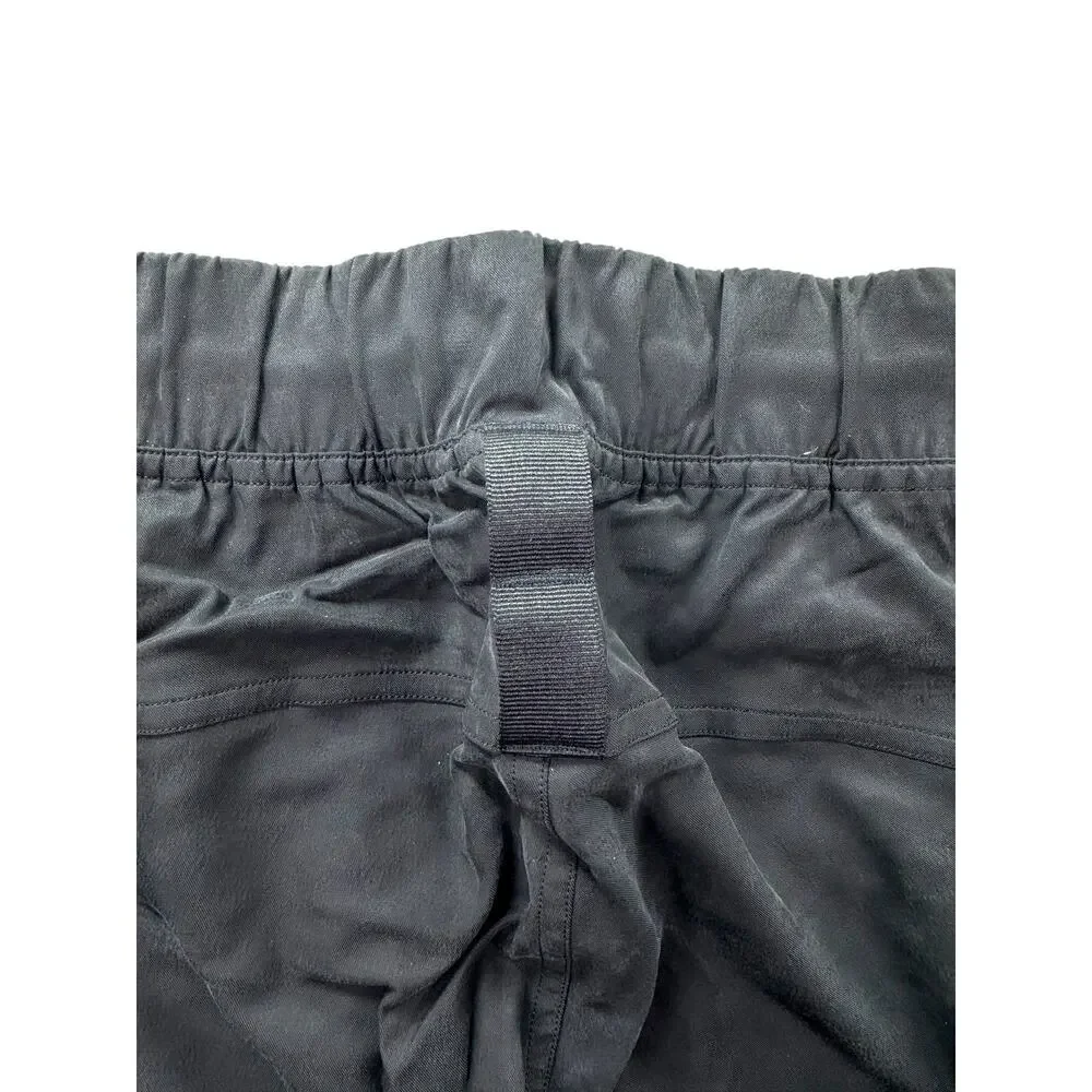 lululemon Adapted State Training Jogger 2 Black Zip Cuff High Rise Running Pant